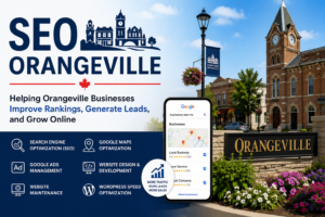 SEO Orangeville helping local businesses improve Google rankings and generate more leads